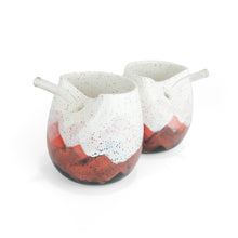 Load image into Gallery viewer, Misty Mountains Tumblers, Sangria Red