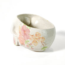 Load image into Gallery viewer, Floral Human Skull Planter 5