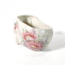 Load image into Gallery viewer, Floral Human Skull Planter 7