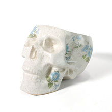Load image into Gallery viewer, Floral Human Skull Planter 8