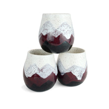 Load image into Gallery viewer, Misty Mountains Stemless Wine Glasses, Sugarplum