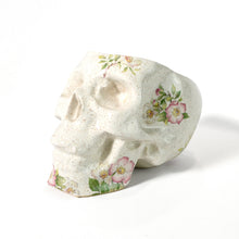Load image into Gallery viewer, Floral Human Skull Planter 2