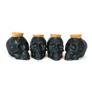 Human Skull Stash Jars