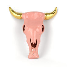 Load image into Gallery viewer, Longhorn Skull Wall Décor