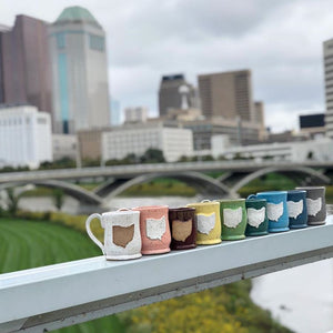 Ohio Mug, Medium - Handmade Ceramics from Ice + Dust Pottery