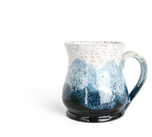 Load image into Gallery viewer, Misty Mountains Mug, Sapphire - Handmade Ceramics from Ice + Dust Pottery