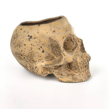 Load image into Gallery viewer, Human Skull Large Planters - Handmade Ceramics from Ice + Dust Pottery