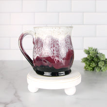 Load image into Gallery viewer, Misty Mountains Mug, Sugarplum - Handmade Ceramics from Ice + Dust Pottery