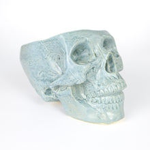 Load image into Gallery viewer, Human Skull Large Planters - Handmade Ceramics from Ice + Dust Pottery